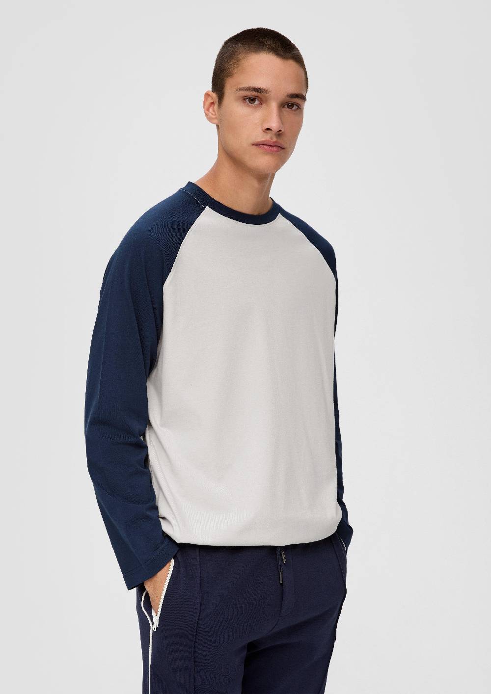 S.Oliver Longsleeve Mit Rückenprint