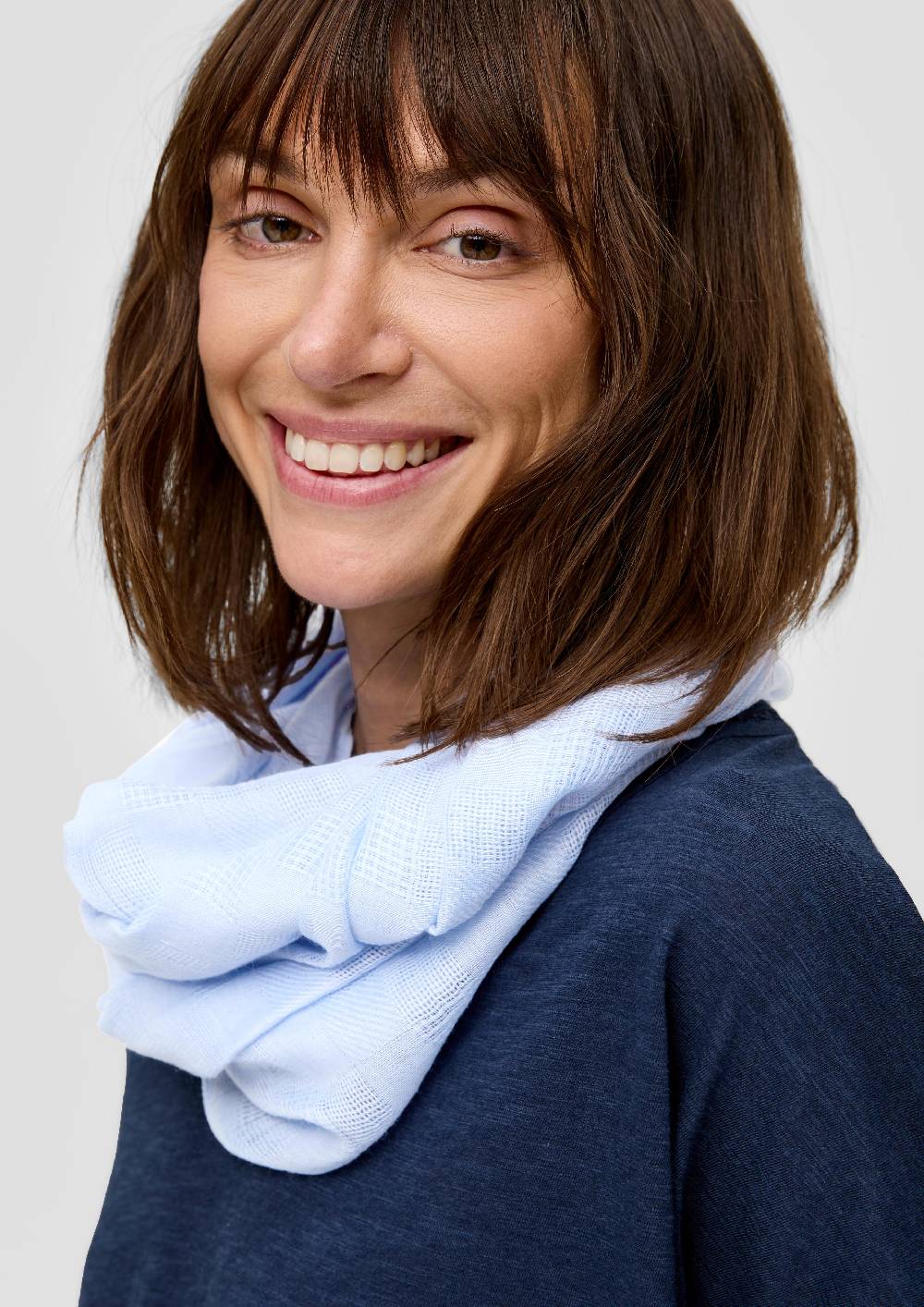 S.Oliver Loop-Schal Aus Feinstrick