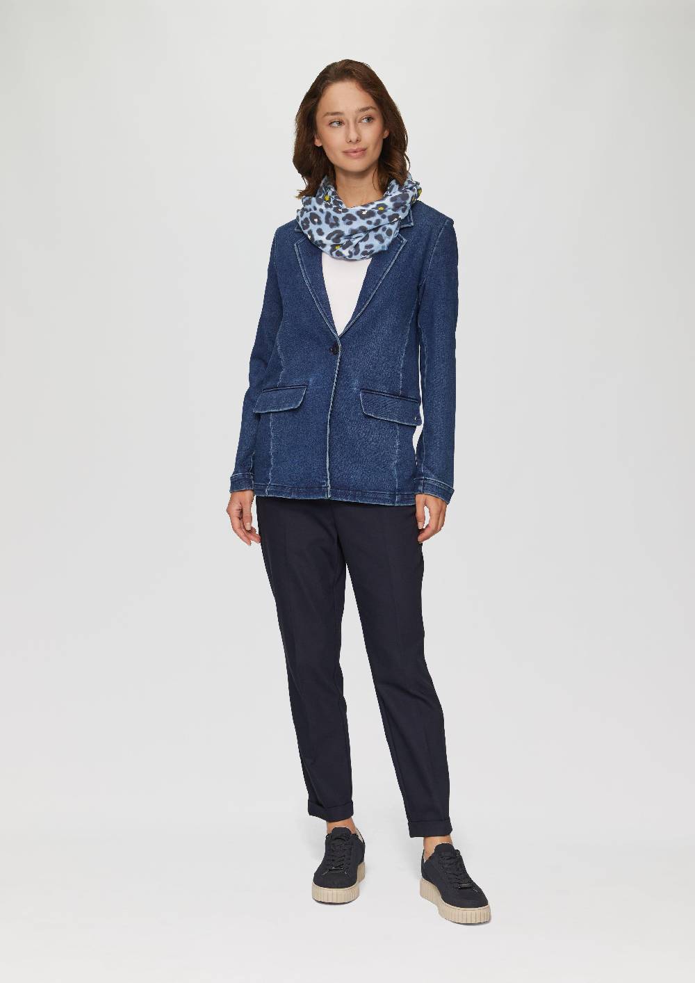 S.Oliver Loop-Schal Aus Viskose