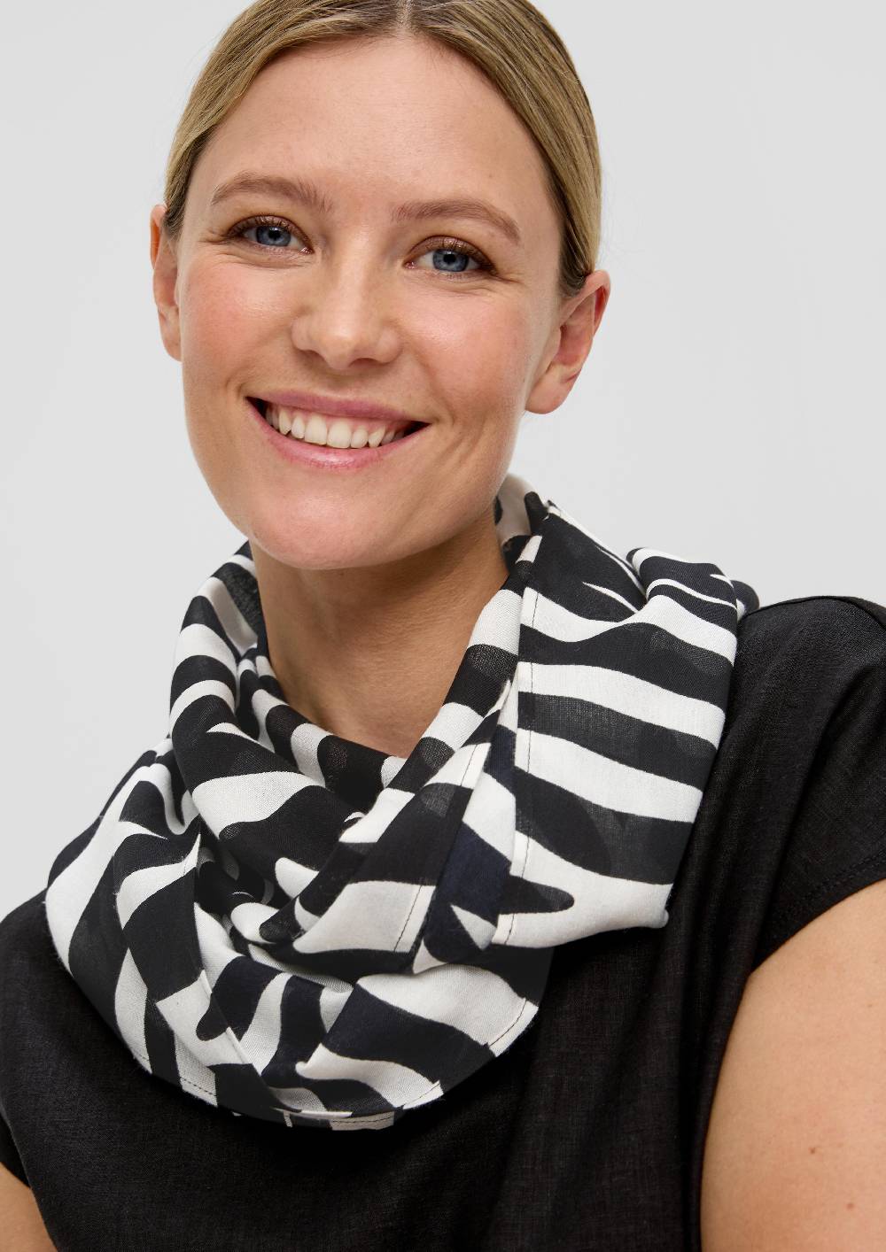 S.Oliver Loop-Schal Aus Viskose