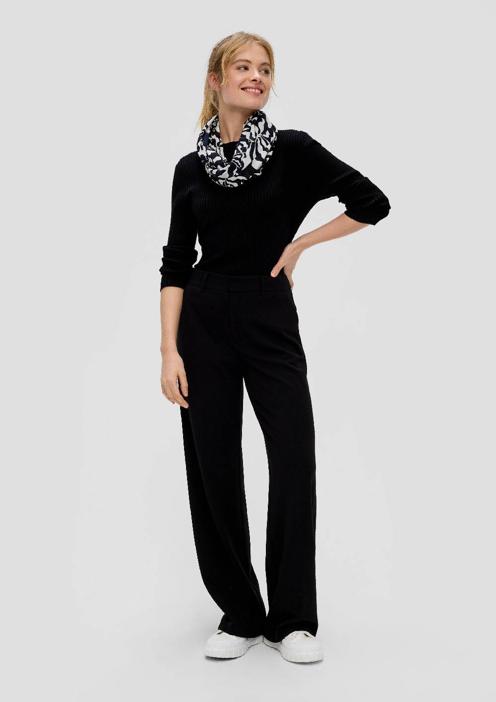 S.Oliver Loop-Schal Aus Viskose