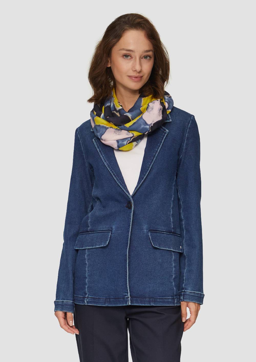 S.Oliver Loop-Schal Aus Viskose