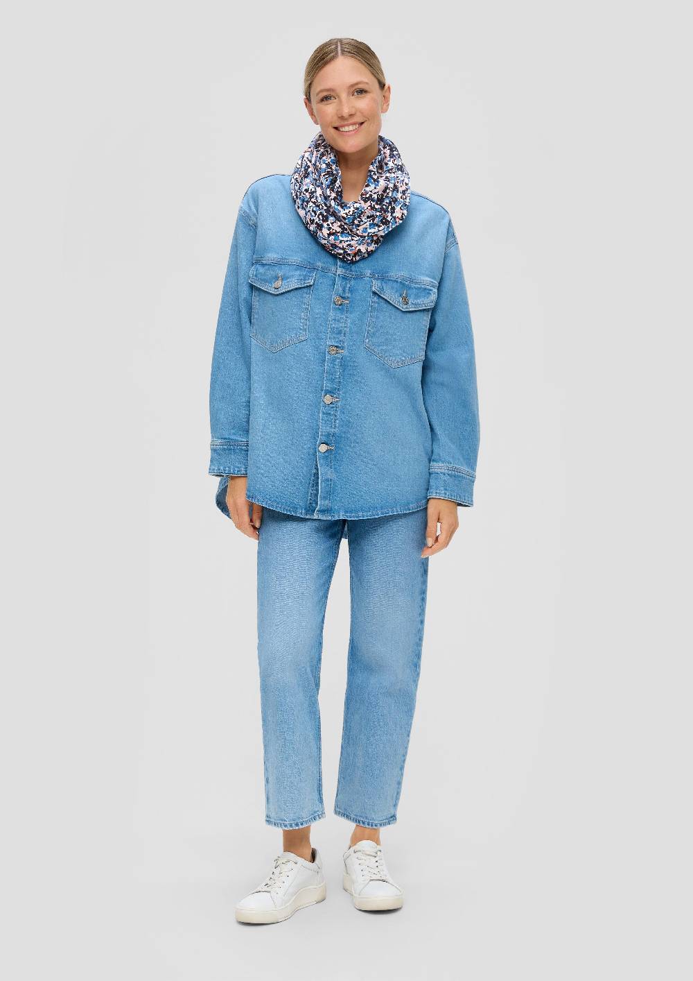 S.Oliver Loop-Schal Aus Viskose