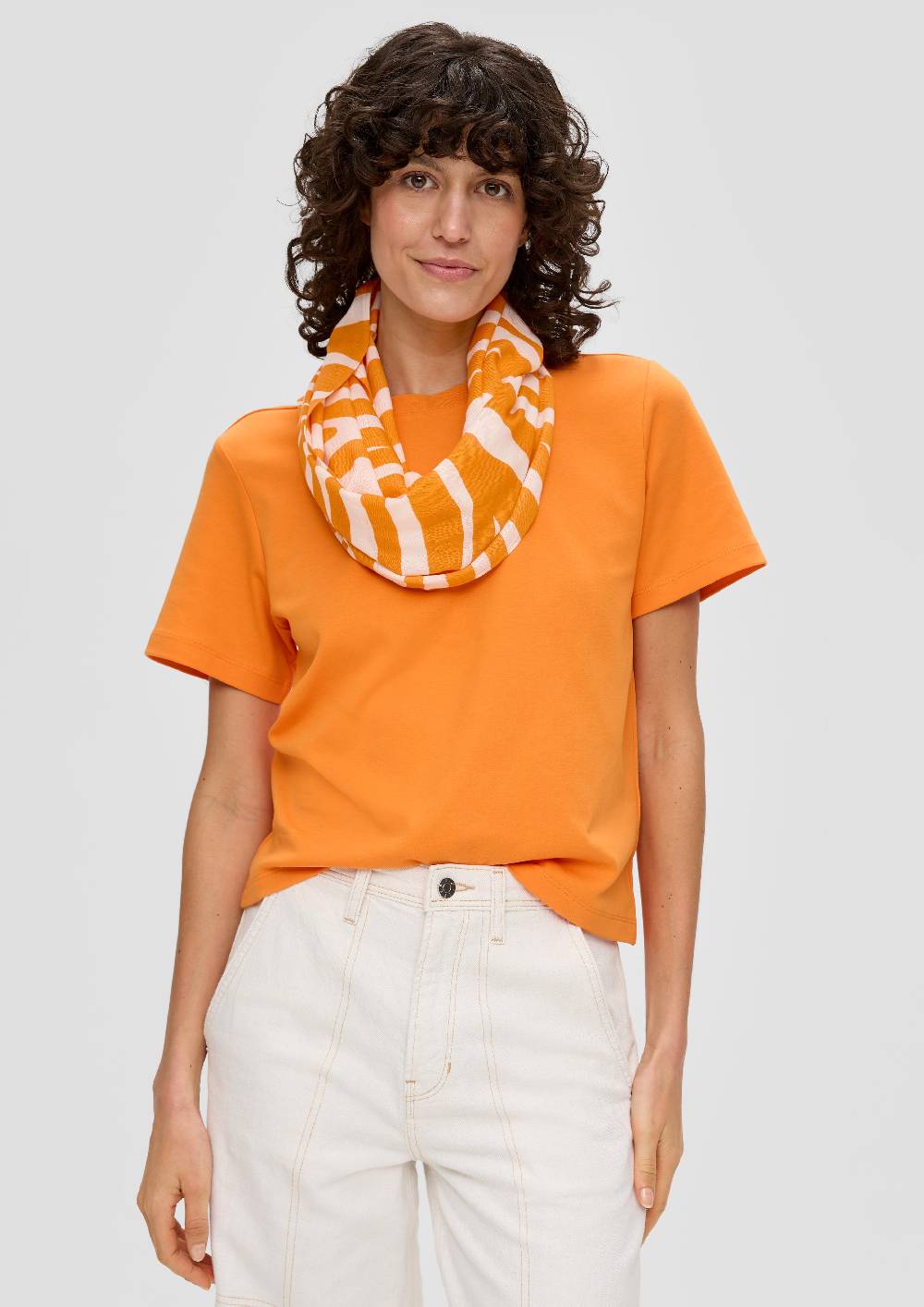 S.Oliver Loop-Schal Aus Viskose