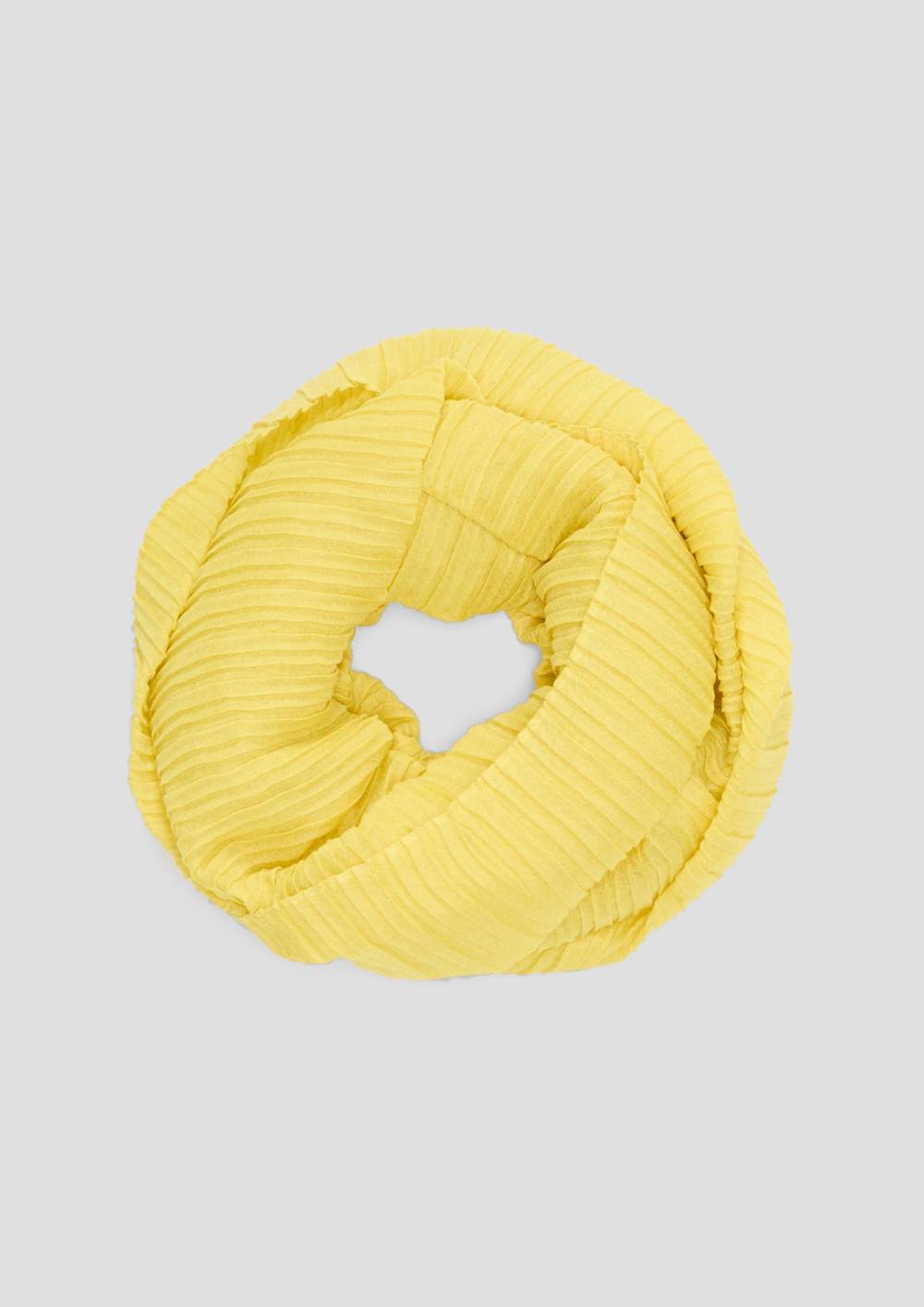 S.Oliver Loop-Schal Mit Plisseefalten