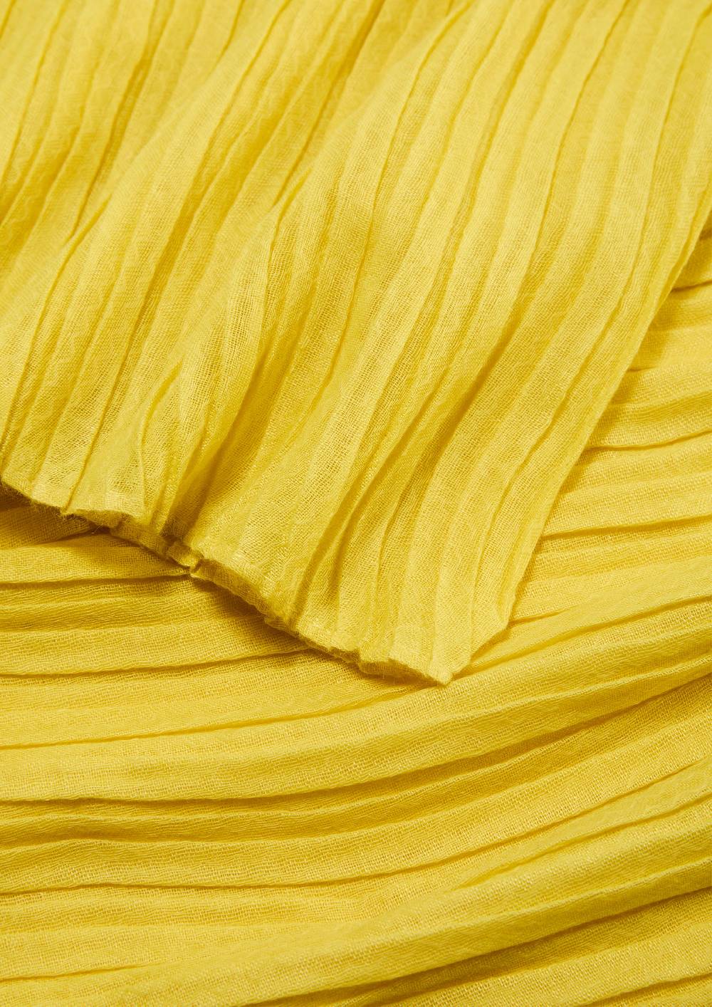 S.Oliver Loop-Schal Mit Plisseefalten