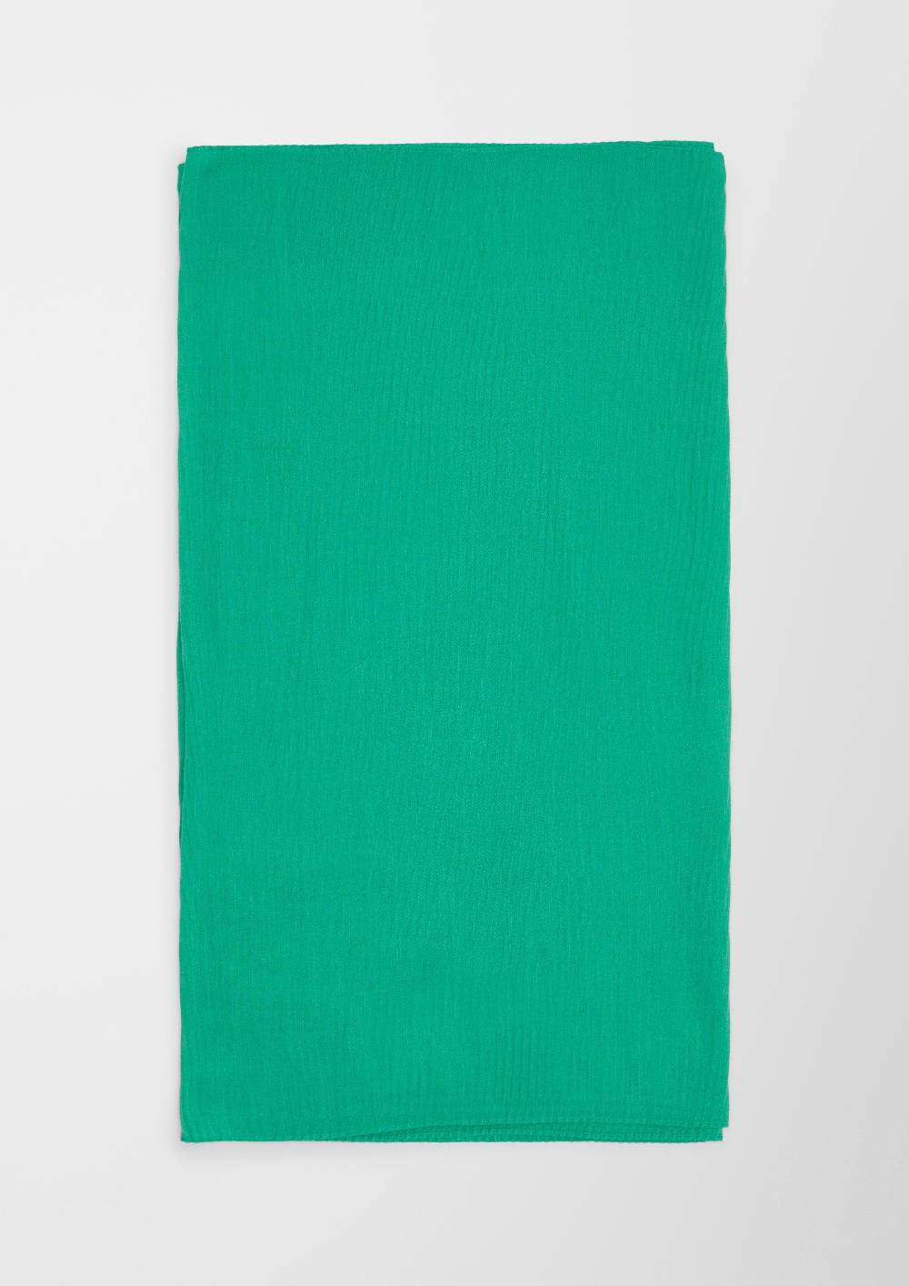 S.Oliver Loop-Schal Mit Plisseefalten