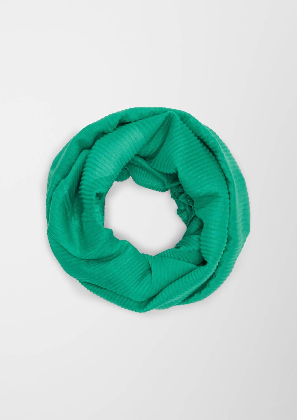 S.Oliver Loop-Schal Mit Plisseefalten