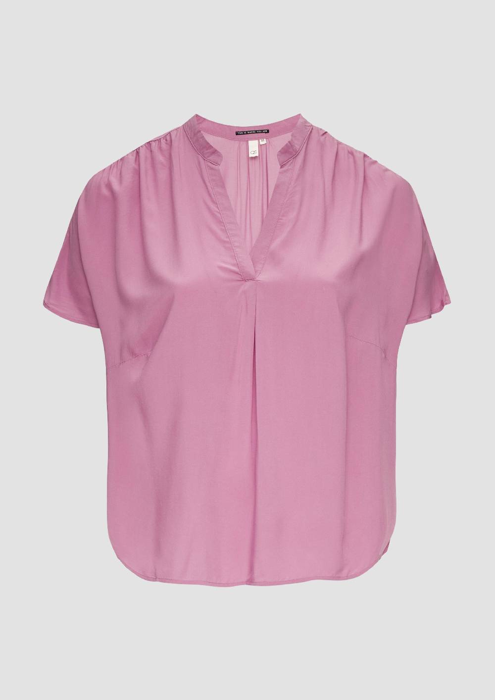 S.Oliver Loose-Fit-Bluse Mit Stehkragen