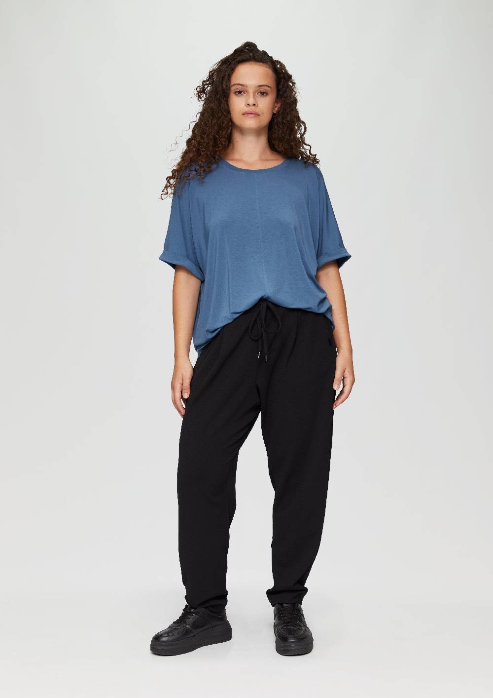 S.Oliver Loose-Fit-Shirt Im Lyocellmix