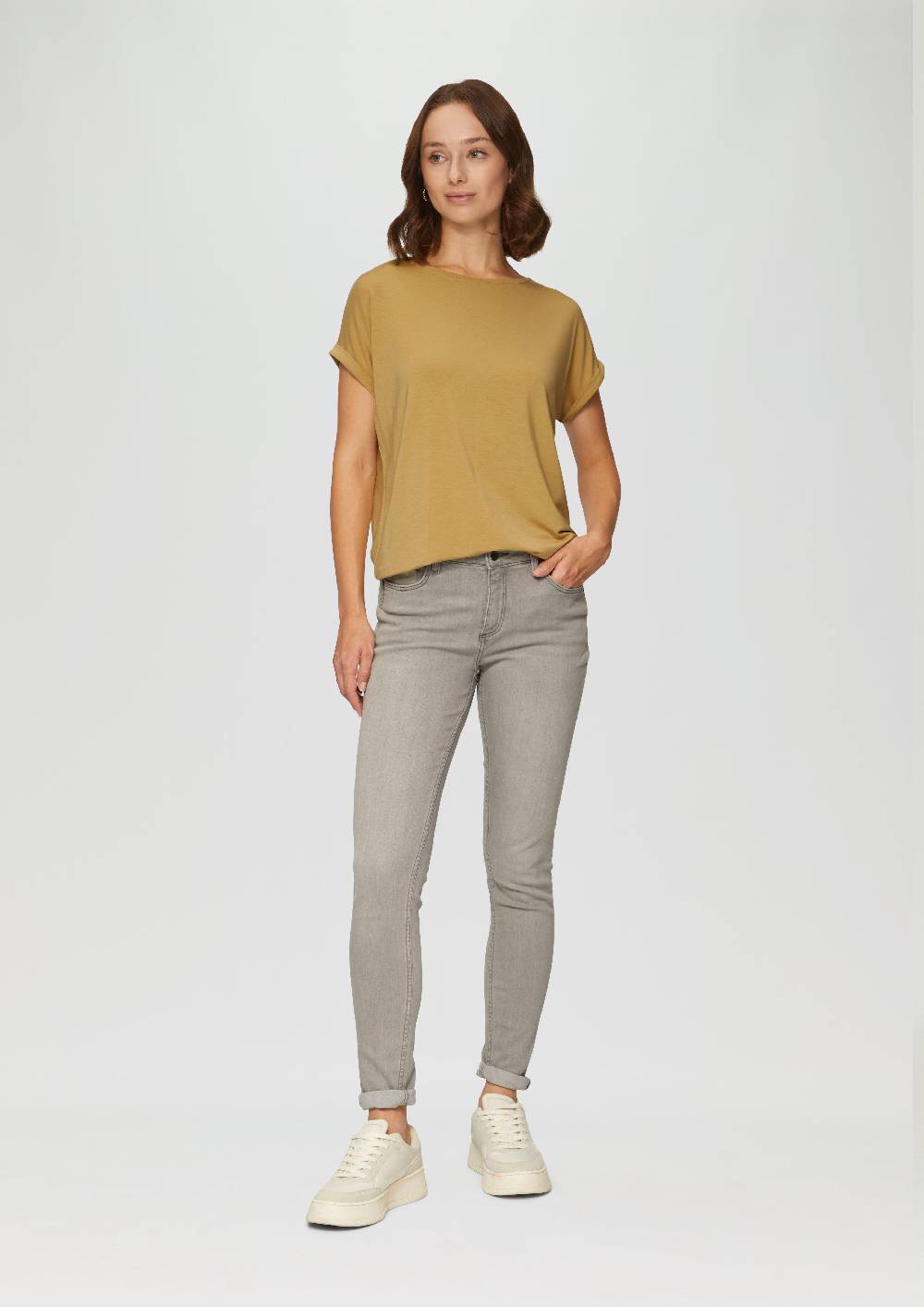 S.Oliver Loose-Fit-Shirt Im Lyocellmix