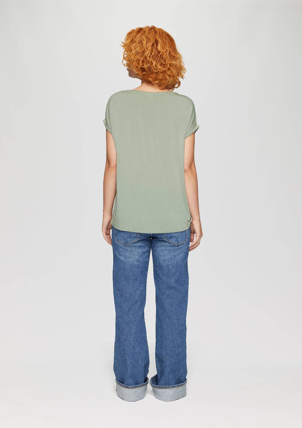 S.Oliver Loose-Fit-Shirt Im Lyocellmix