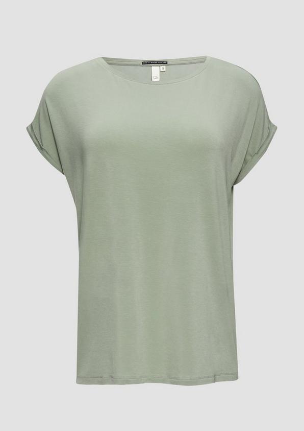 s.Oliver Loose-Fit-Shirt im Lyocellmix