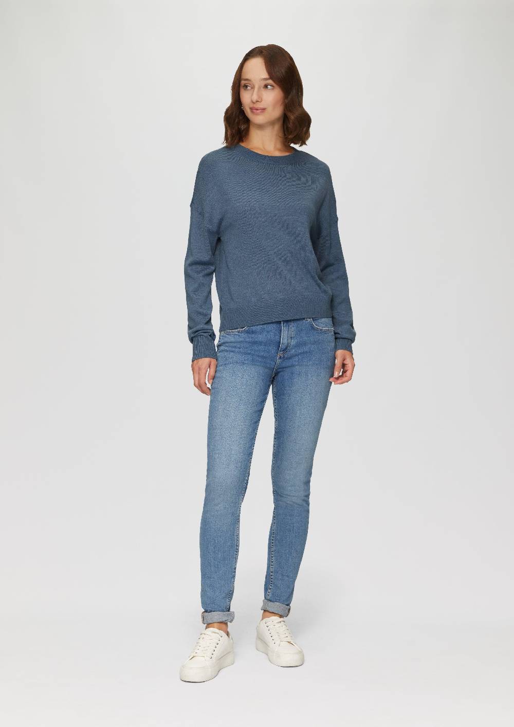 S.Oliver Loose Fit-Sweatshirt Mit Struktur
