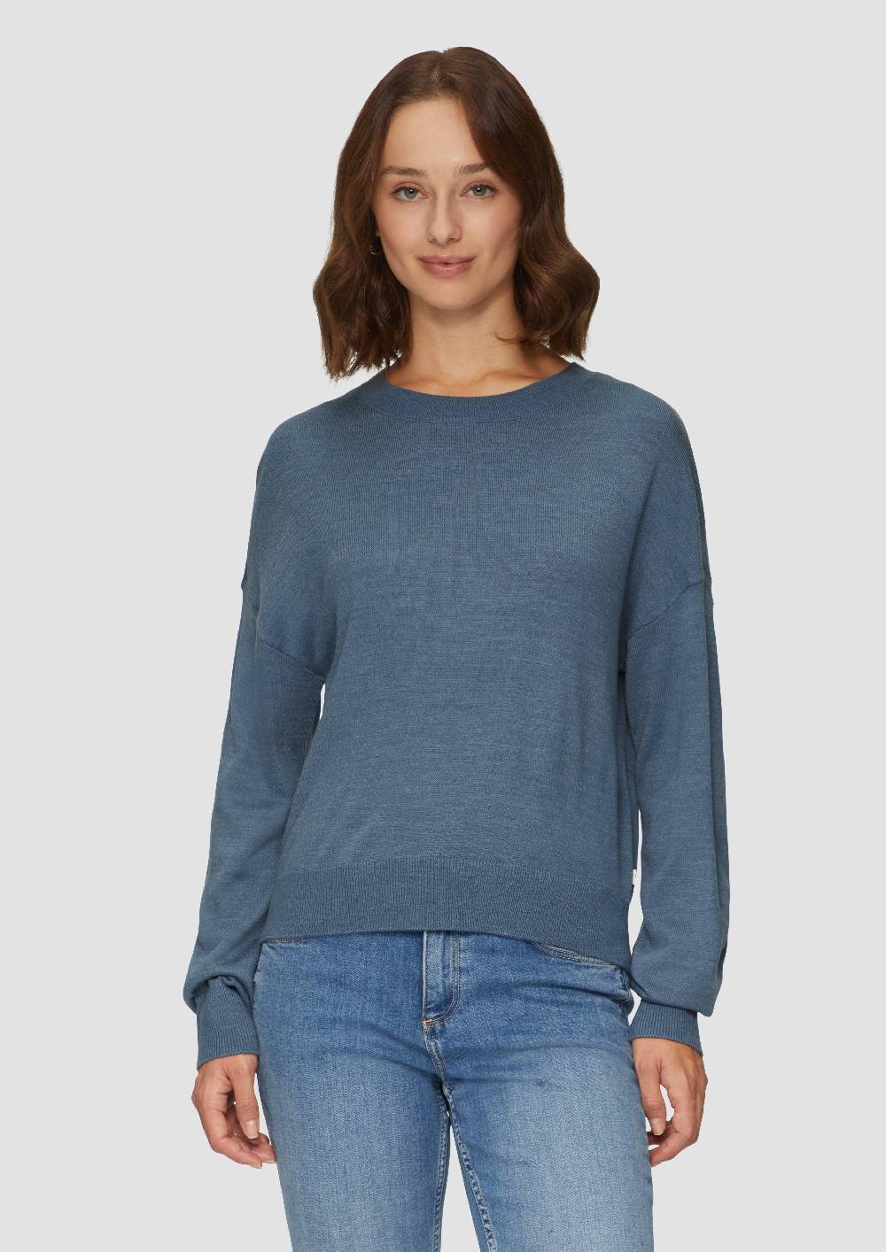 S.Oliver Loose Fit-Sweatshirt Mit Struktur