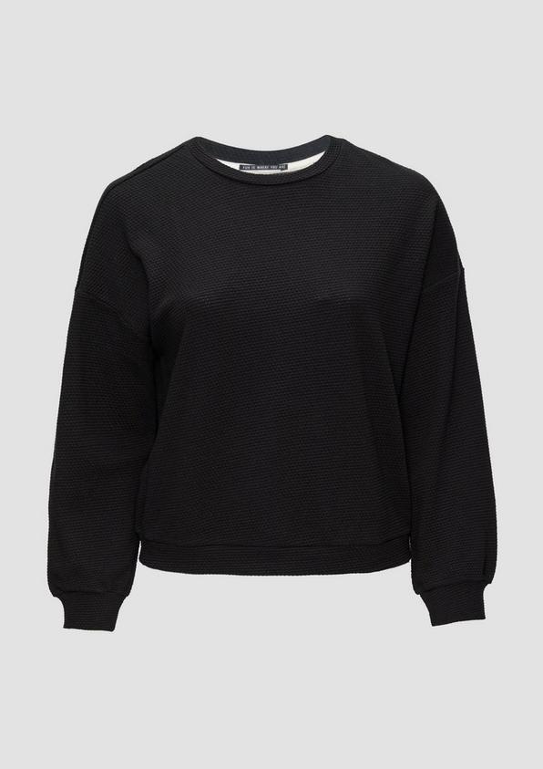 s.Oliver Loose Fit-Sweatshirt mit Struktur