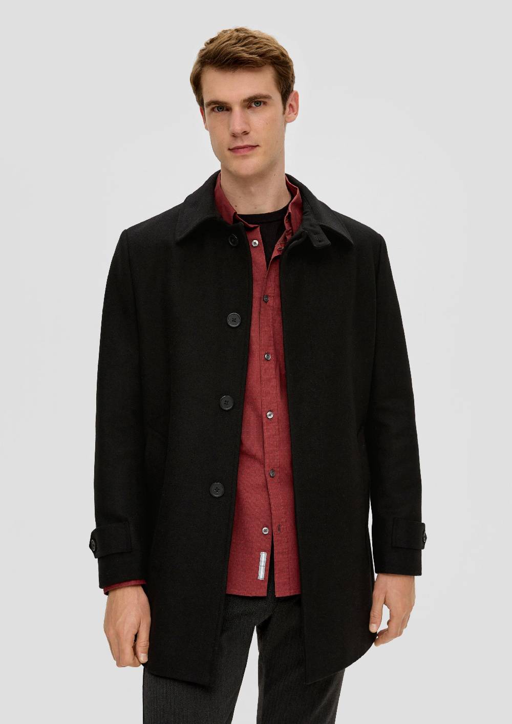 S.Oliver Mantel Aus Wollmix