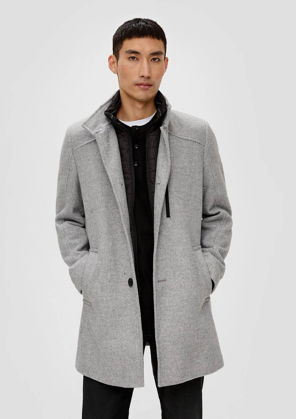 S.Oliver Mantel Aus Wollmix