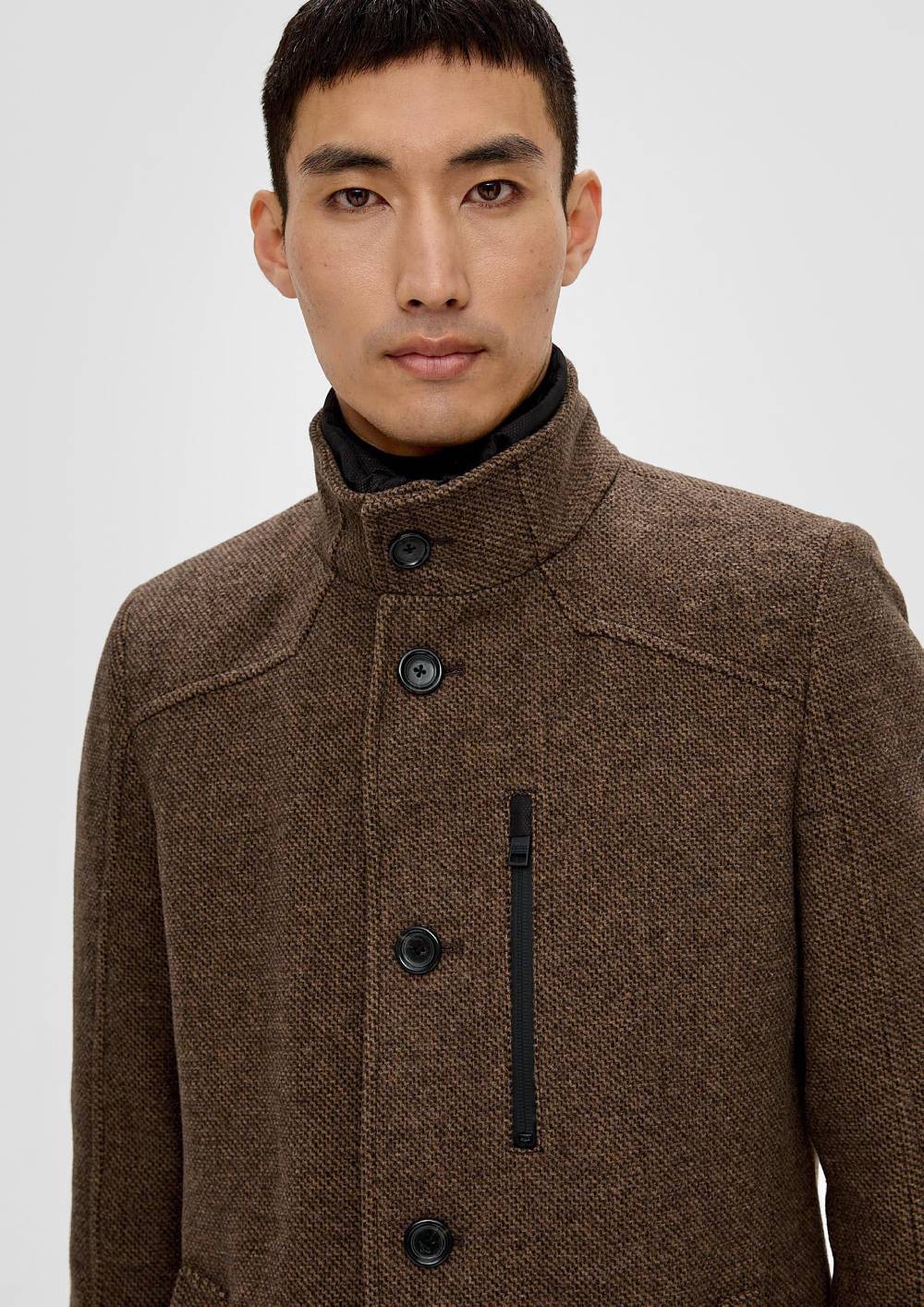 S.Oliver Mantel Aus Wollmix