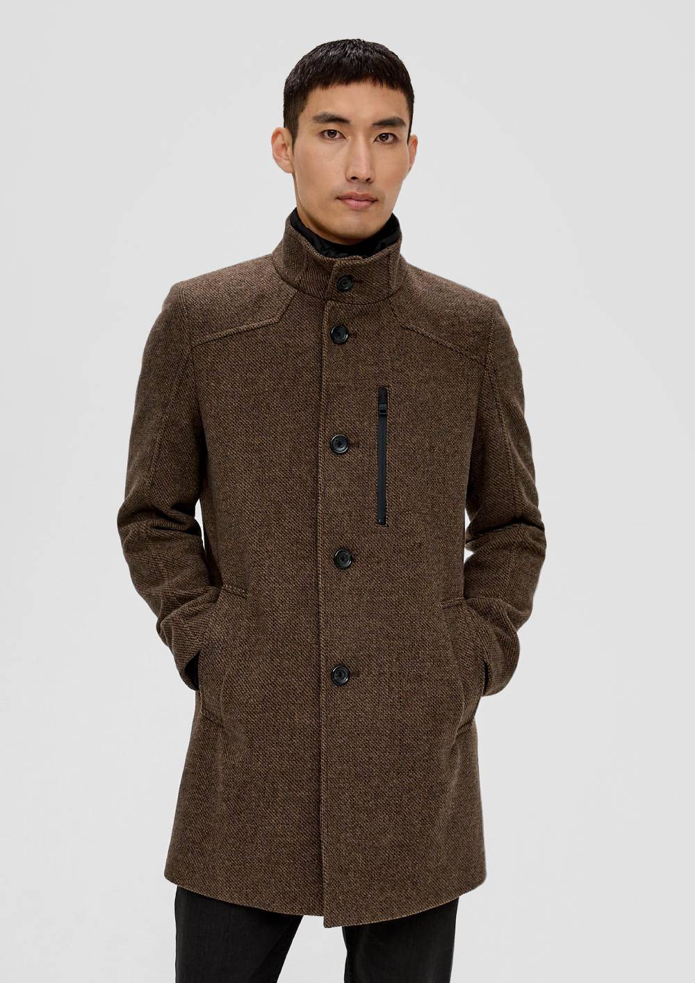 S.Oliver Mantel Aus Wollmix