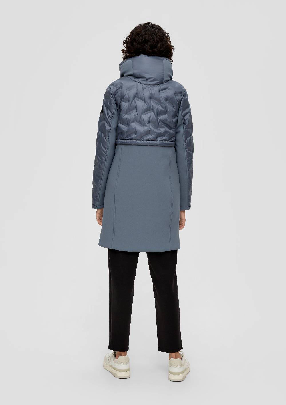 S.Oliver Mantel Mit Kapuze Im Kragen