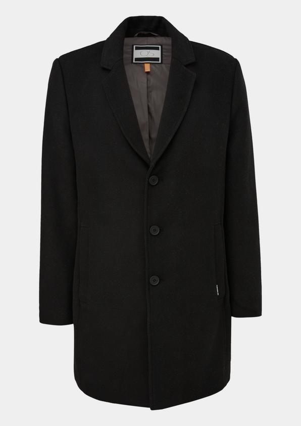 s.Oliver Mantel mit Reverskragen aus Wollmix