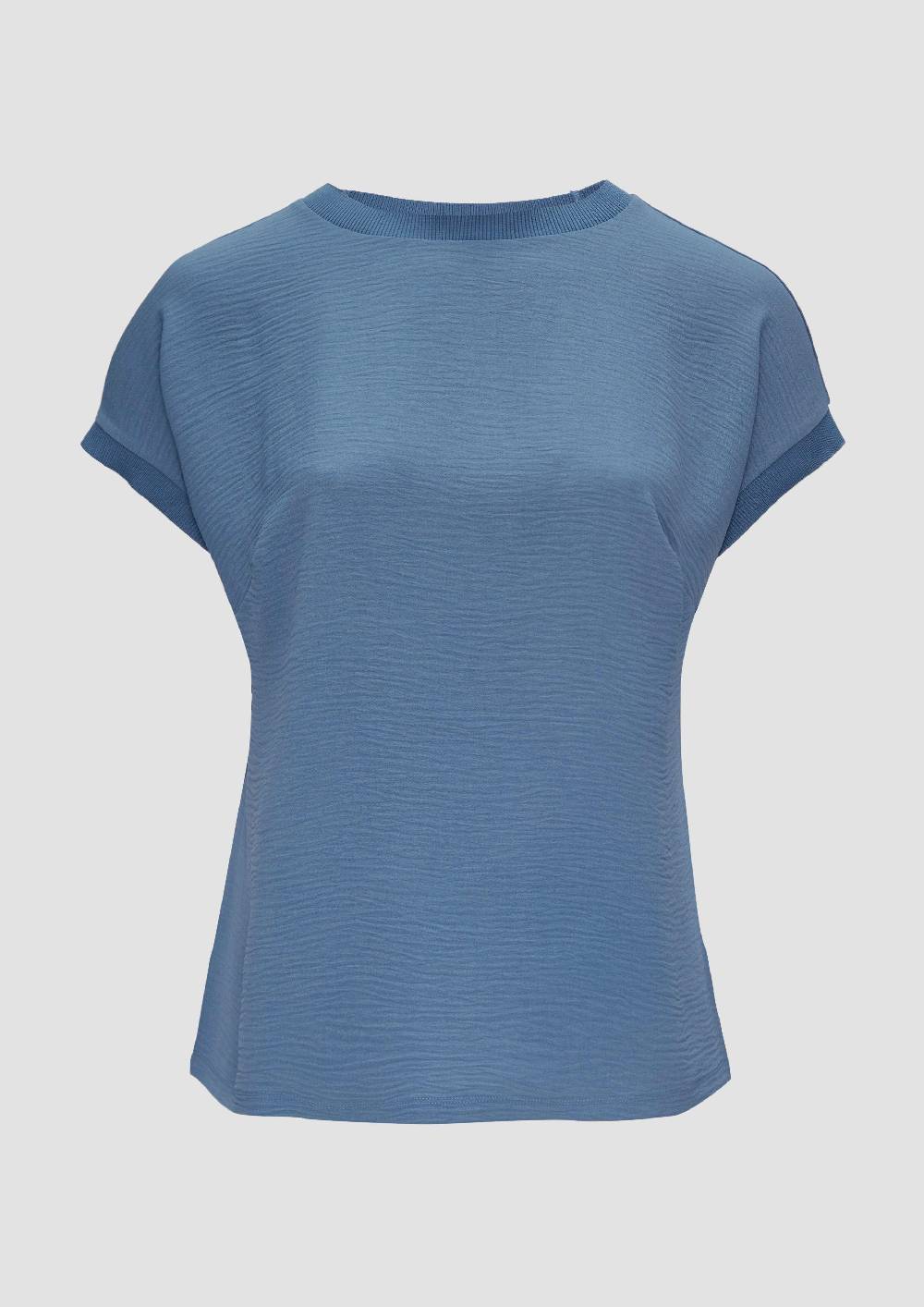 S.Oliver Materialmix-T-Shirt Im Loose Fit