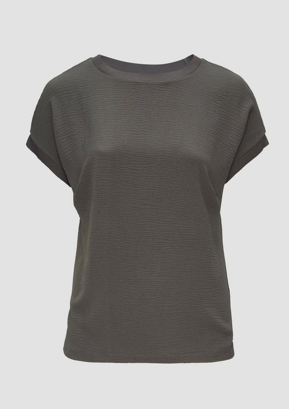 s.Oliver Materialmix-T-Shirt im Loose Fit