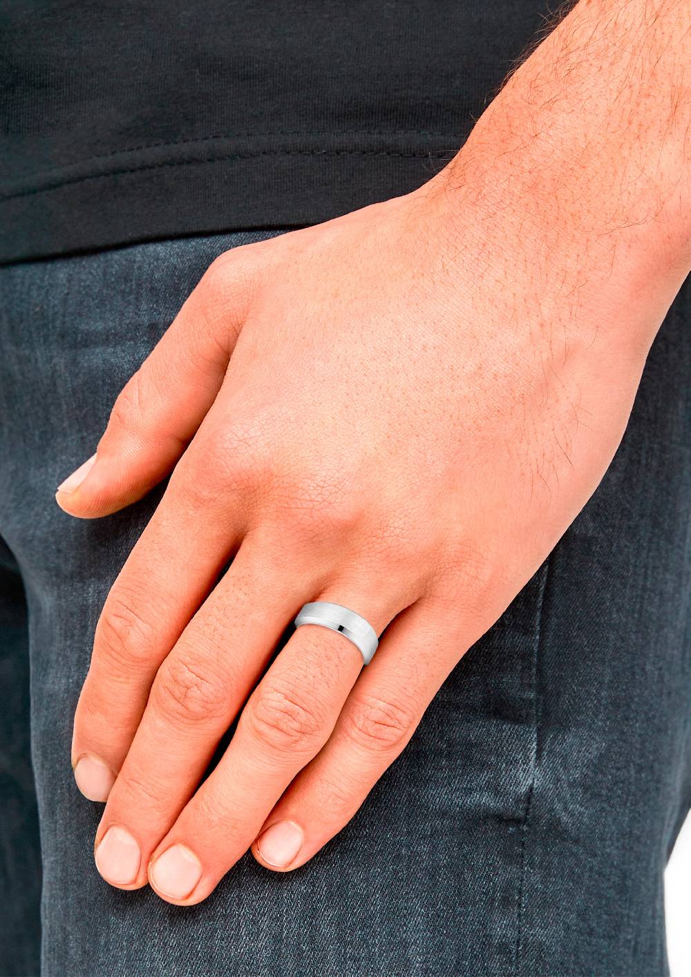 S.Oliver Matt Glänzender Ring