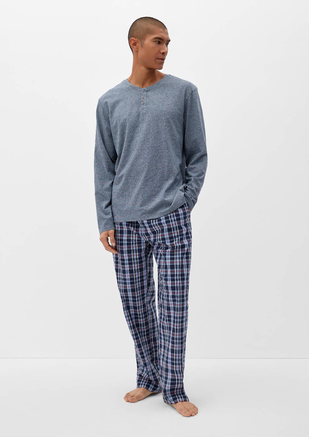 S.Oliver Meliertes Langarmshirt