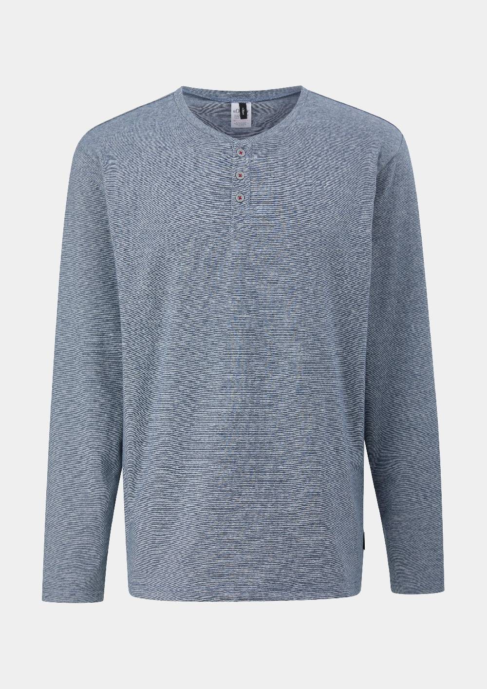 S.Oliver Meliertes Langarmshirt