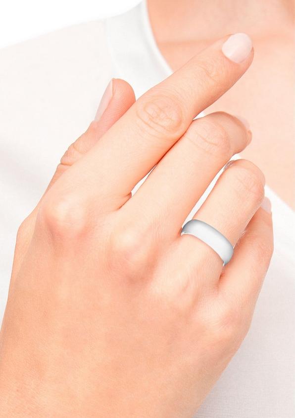 S.Oliver Minimalistischer Edelstahlring