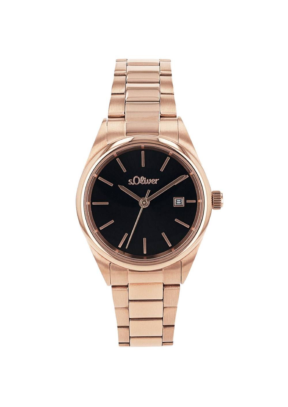 S.Oliver Moderne Armbanduhr Aus Edelstahl