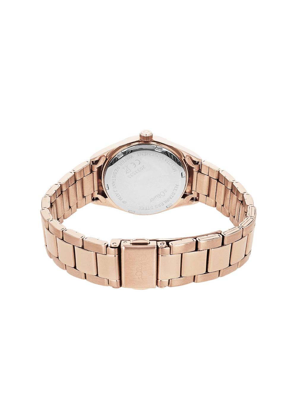 S.Oliver Moderne Armbanduhr Aus Edelstahl