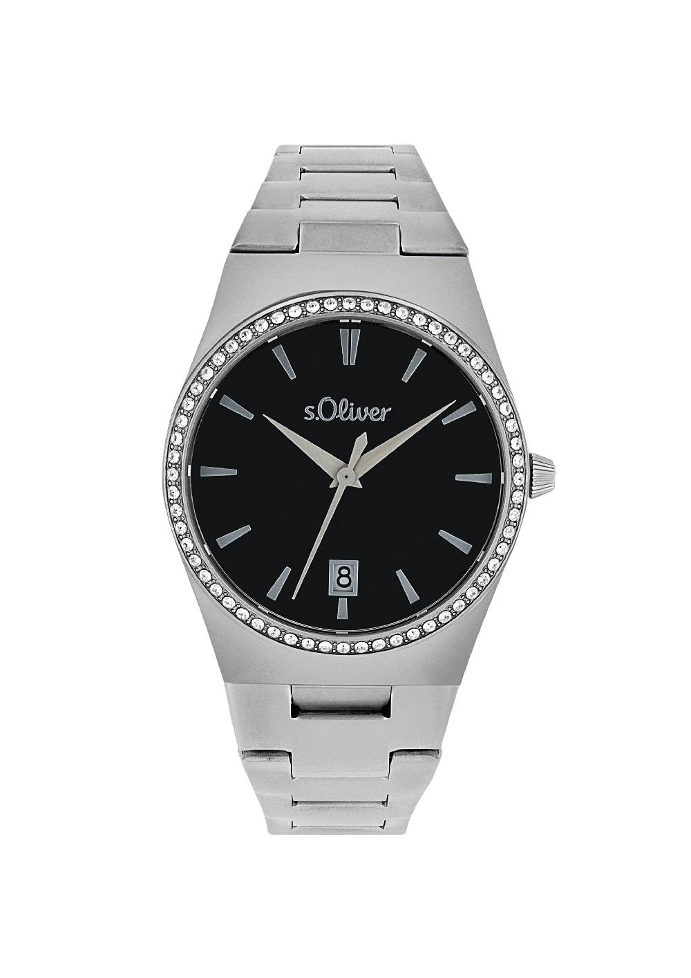 S.Oliver Moderne Edelstahluhr