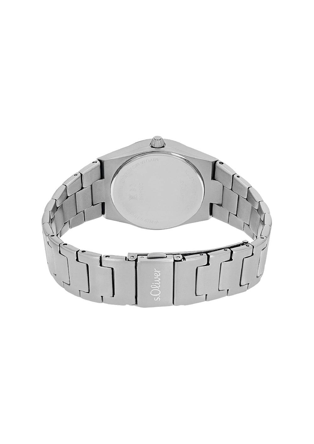 S.Oliver Moderne Edelstahluhr