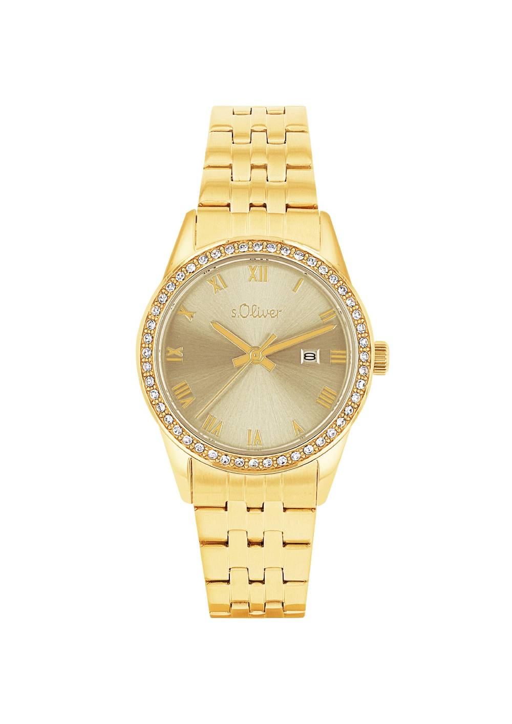 S.Oliver Moderne Edelstahluhr