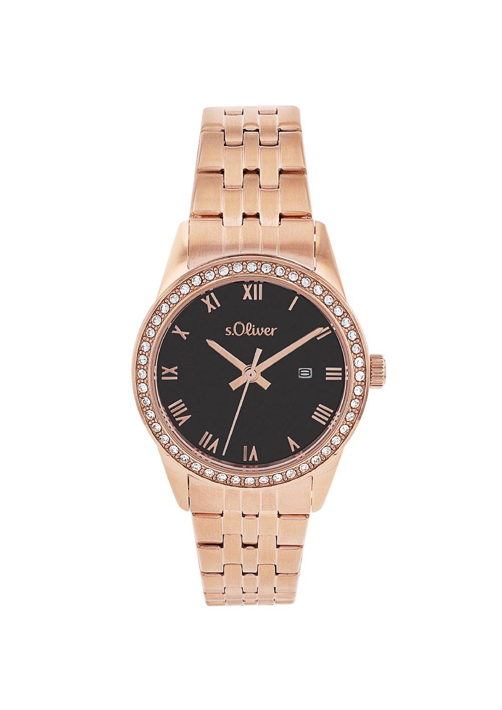 S.Oliver Moderne Edelstahluhr