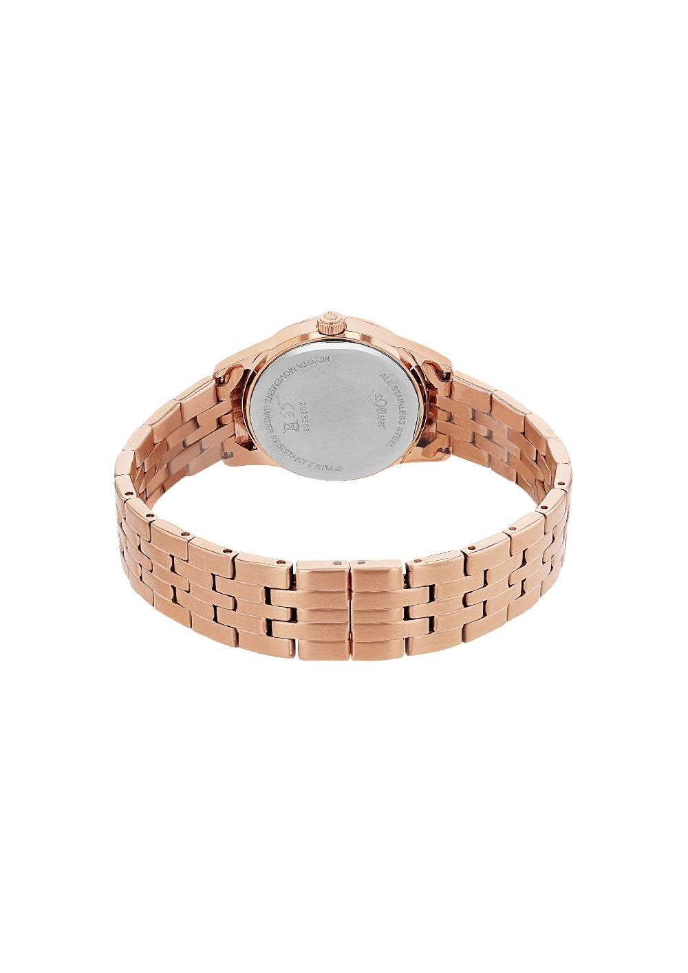 S.Oliver Moderne Edelstahluhr