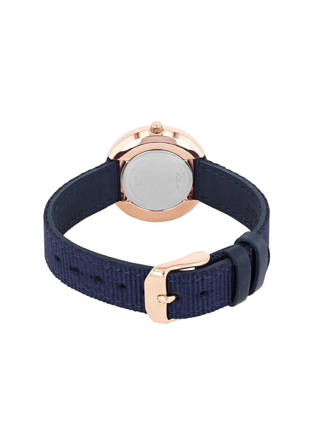 S.Oliver Moderne Uhr Mit Textilarmband