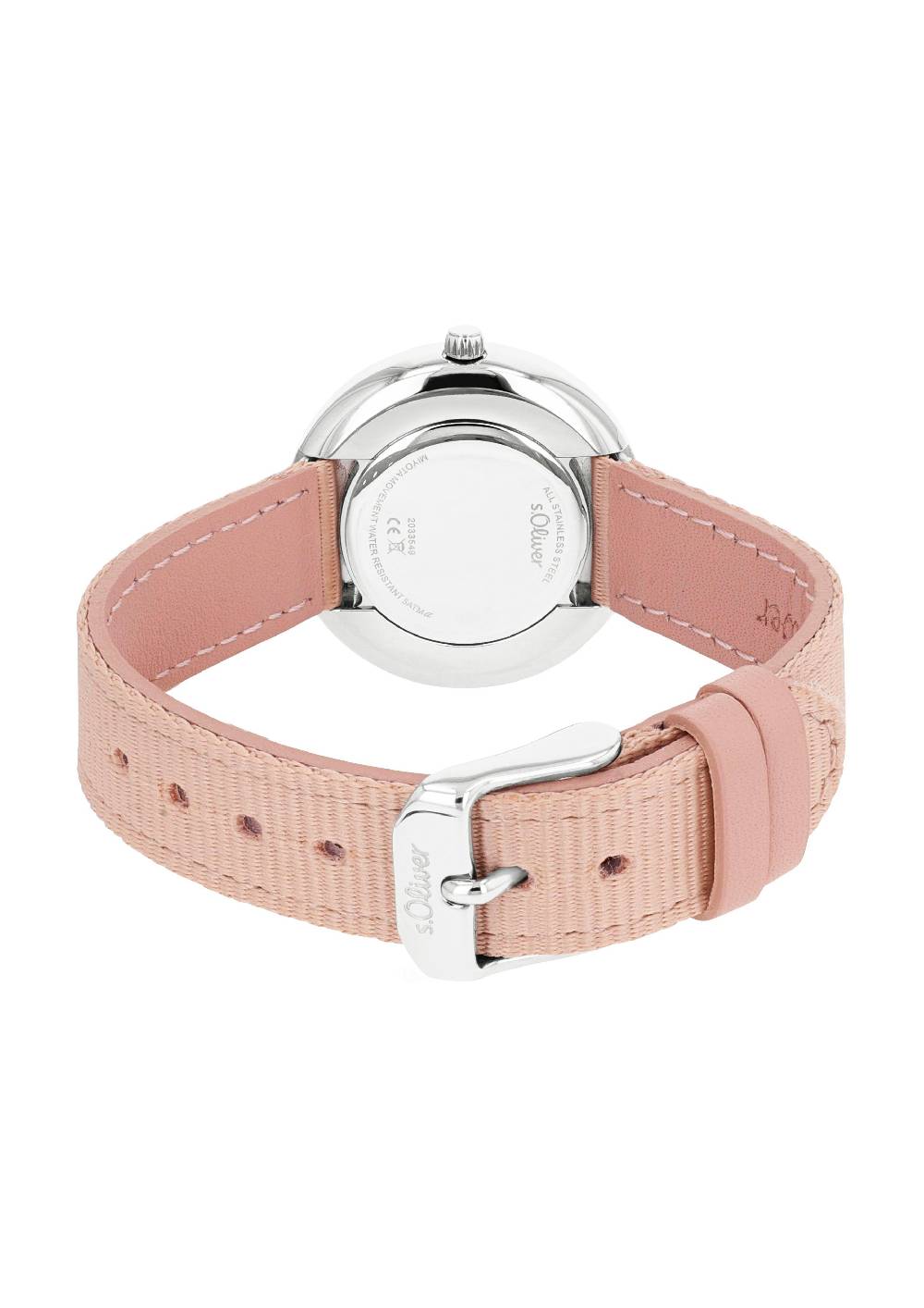 S.Oliver Moderne Uhr Mit Textilarmband