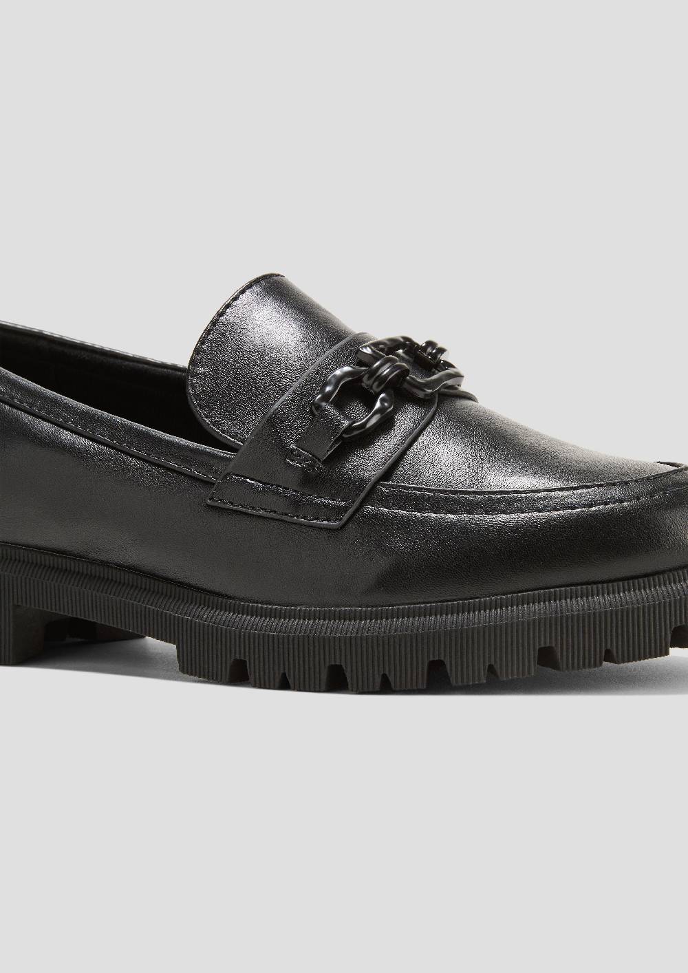 S.Oliver Modische Loafer In Leder-Optik