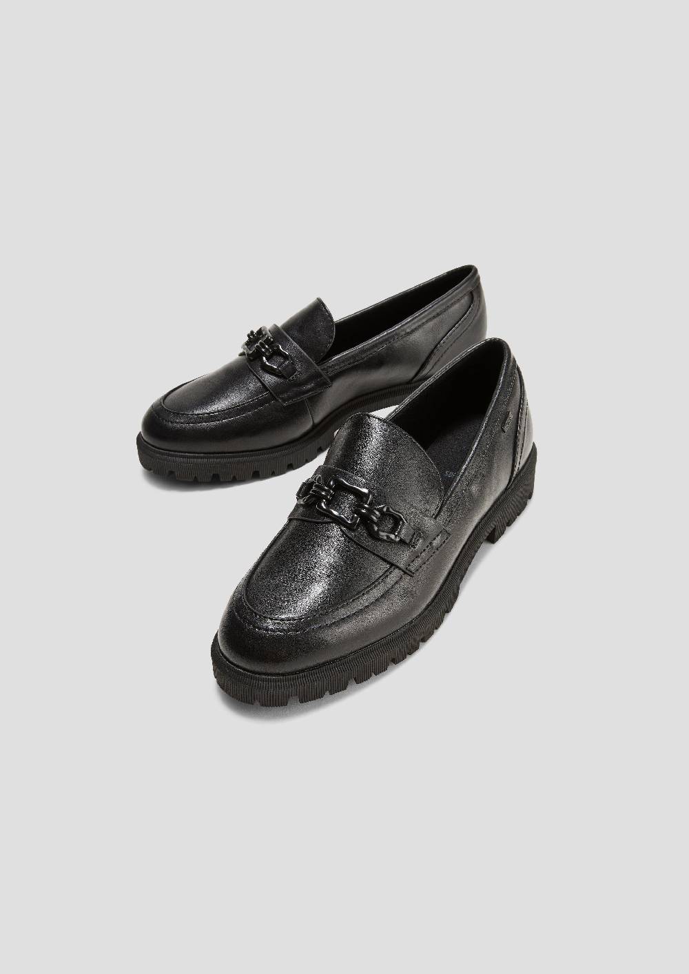 S.Oliver Modische Loafer In Leder-Optik