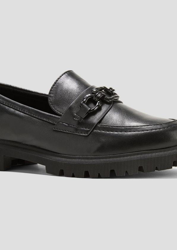 s.Oliver Modische Loafer in Leder-Optik