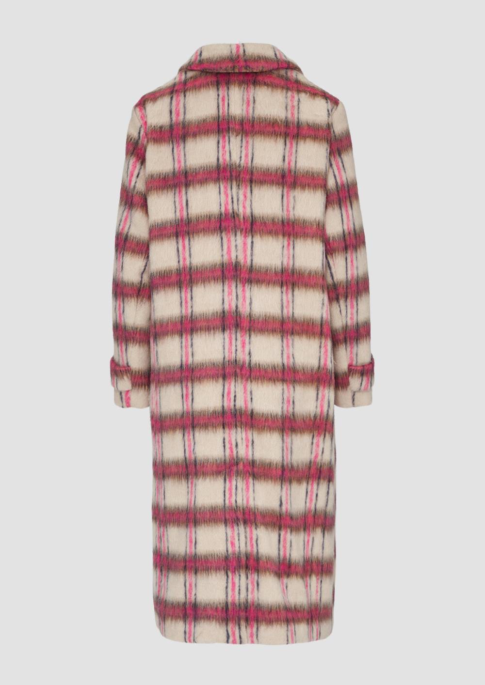 S.Oliver Modischer Mantel Mit Karo-Muster