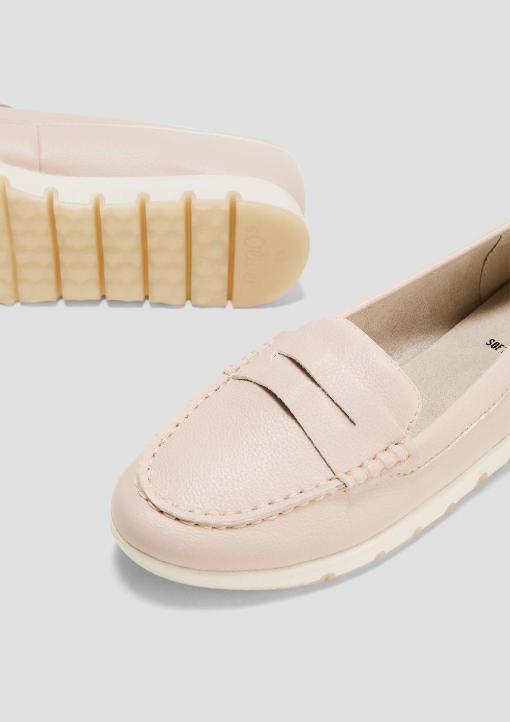 S.Oliver Mokassins In Leder-Optik