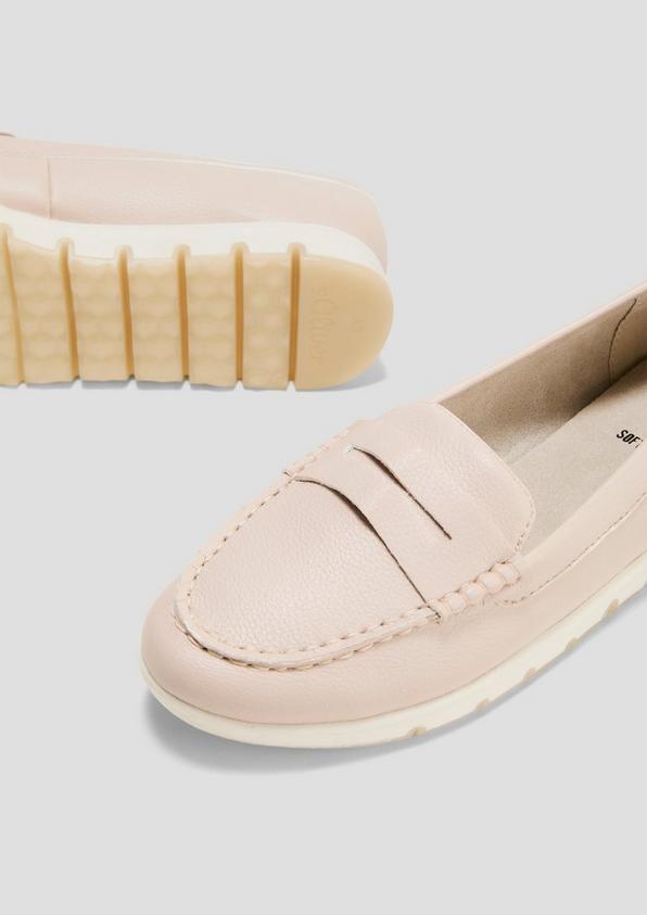 s.Oliver Mokassins in Leder-Optik