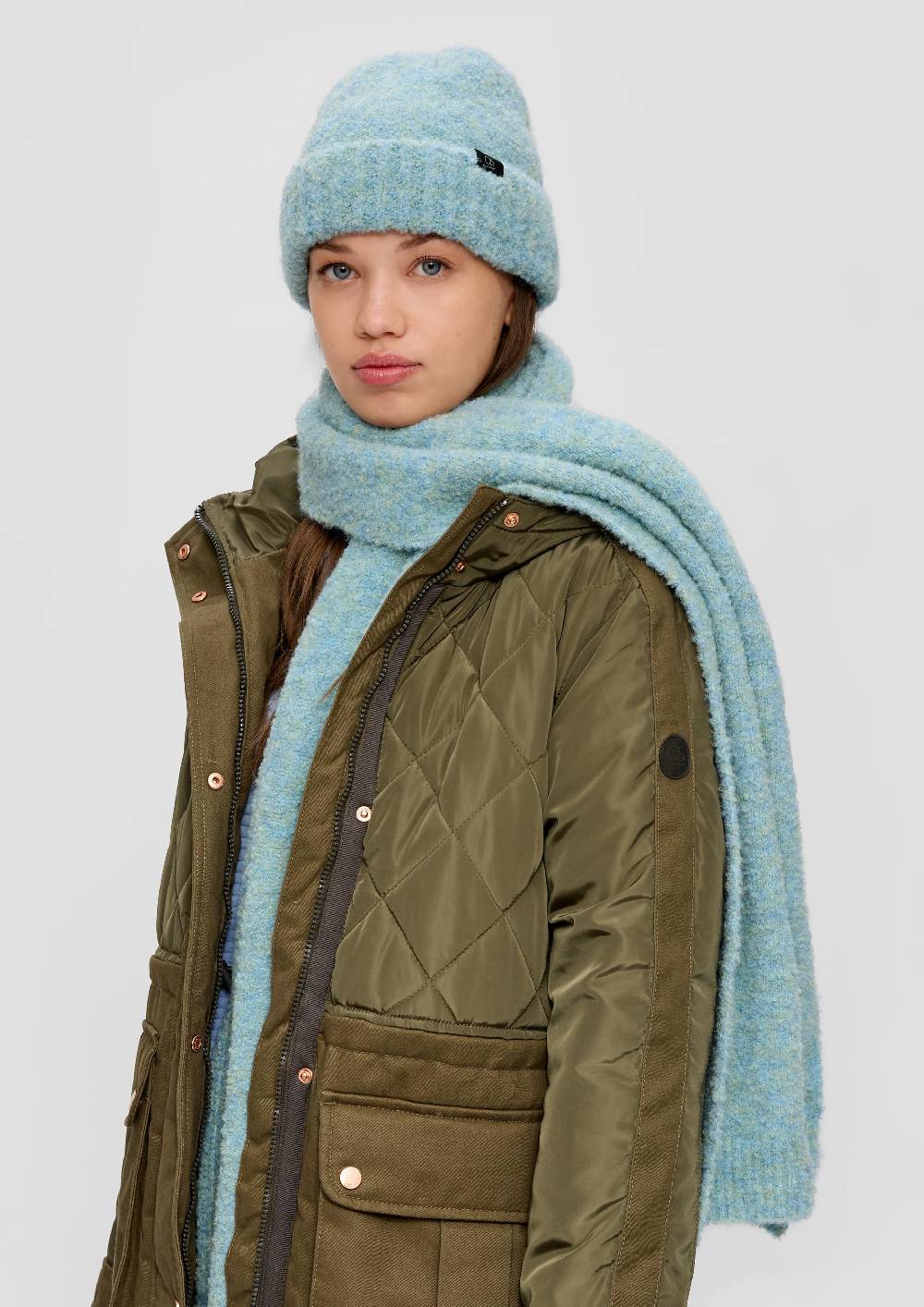 S.Oliver Mütze Mit Umschlagbund