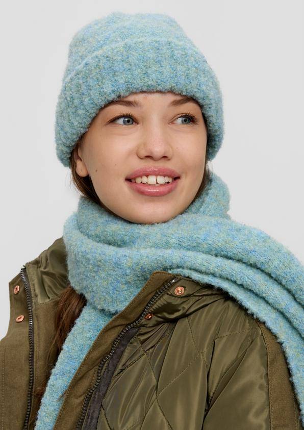 s.Oliver Mütze mit Umschlagbund