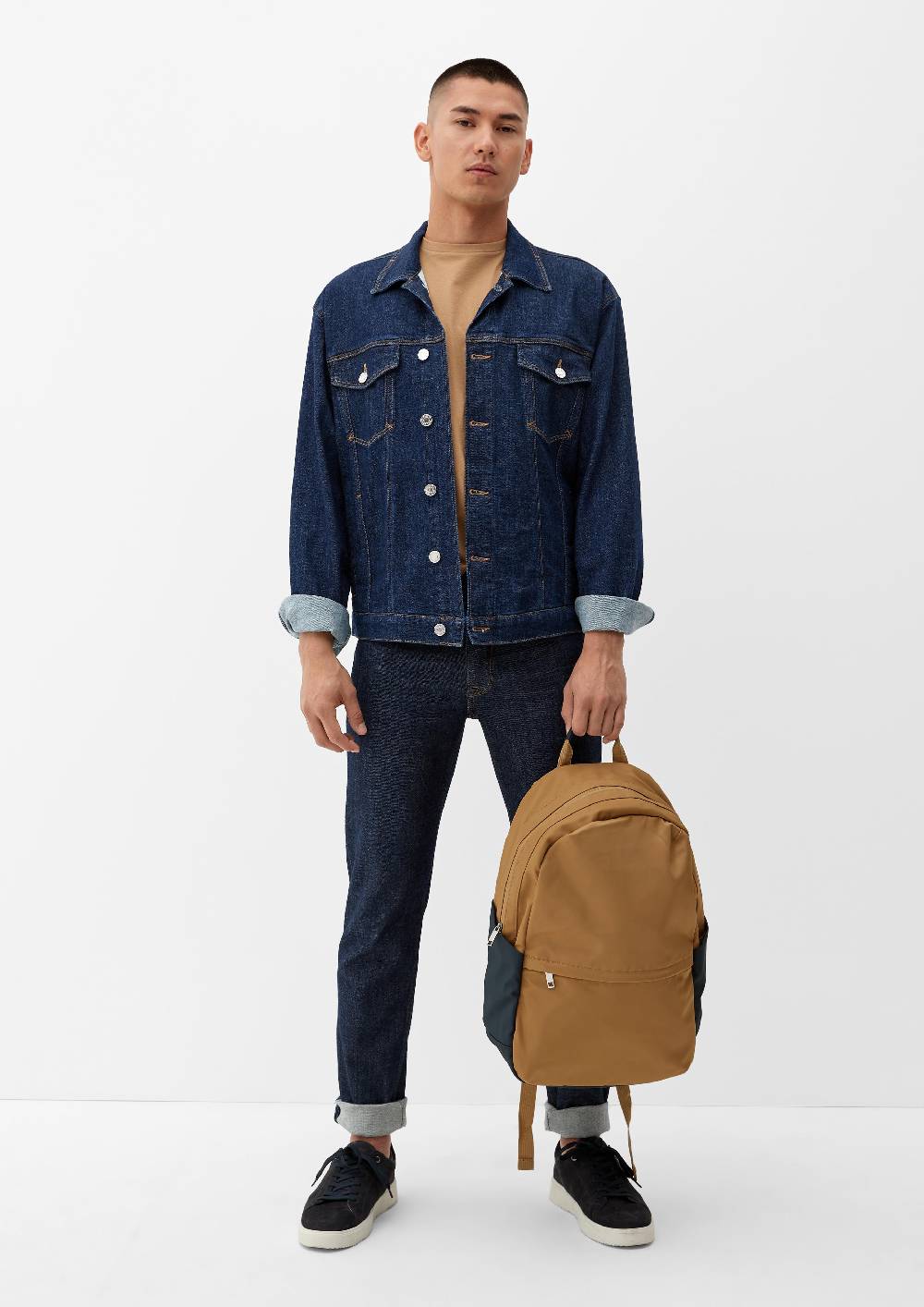 S.Oliver Nylon-Rucksack Mit Laptopfach